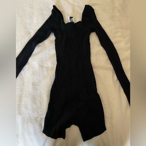 Princess Polly Ribbed Fitted Romper - Size S/M